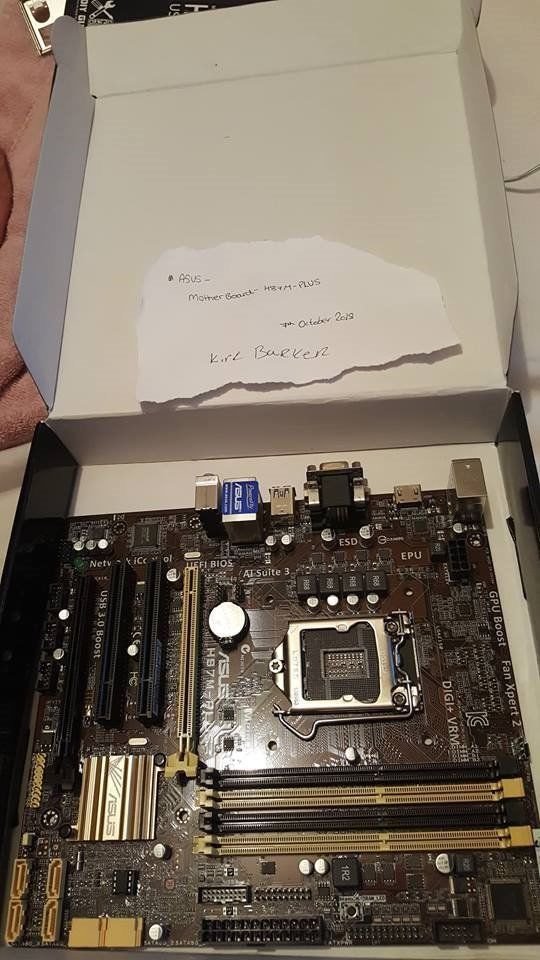 motherboard Asus H87M-PLUS | in Sheffield, South Yorkshire | Gumtree
