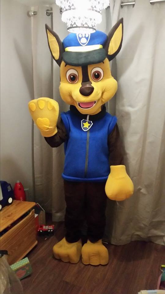 Paw Patrol Mascot Costume Chase (brand new) in Huntington, North