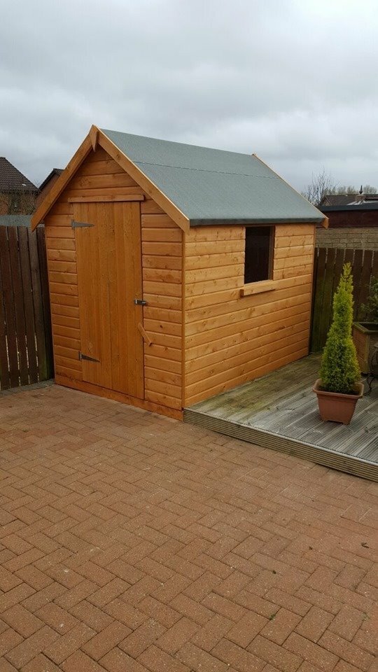 7x5 apex shed in bothwell, glasgow gumtree