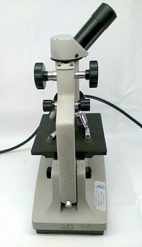 VINTAGE BAUSCH AND LOMB MONOCULAR MICROSCOPE FOR PARTS OR REPAIR