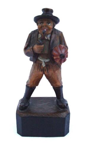 Vintage Rare Anri Wooden Carved Figurine Vintage Rare Anri Wooden Carved Figurine