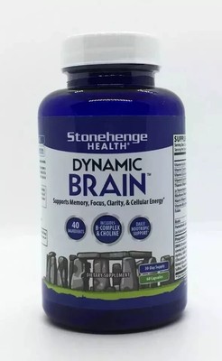 Stonehenge Health Dynamic Brain Supplement For Enhanced Memory and Focus NEW.