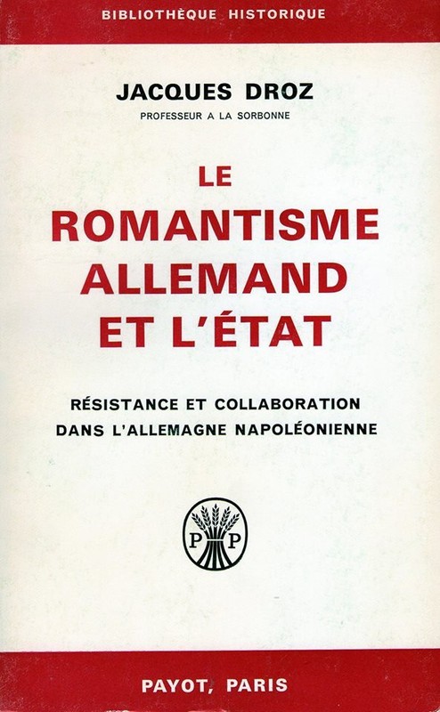 C1 Droz Resistance Et Collaboration Dans L Allemagne Napoleon Ienne Romantisme