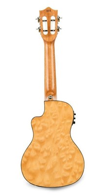 Lanikai Quilted Maple Concert Uke W/ Preamp | Natural Stain