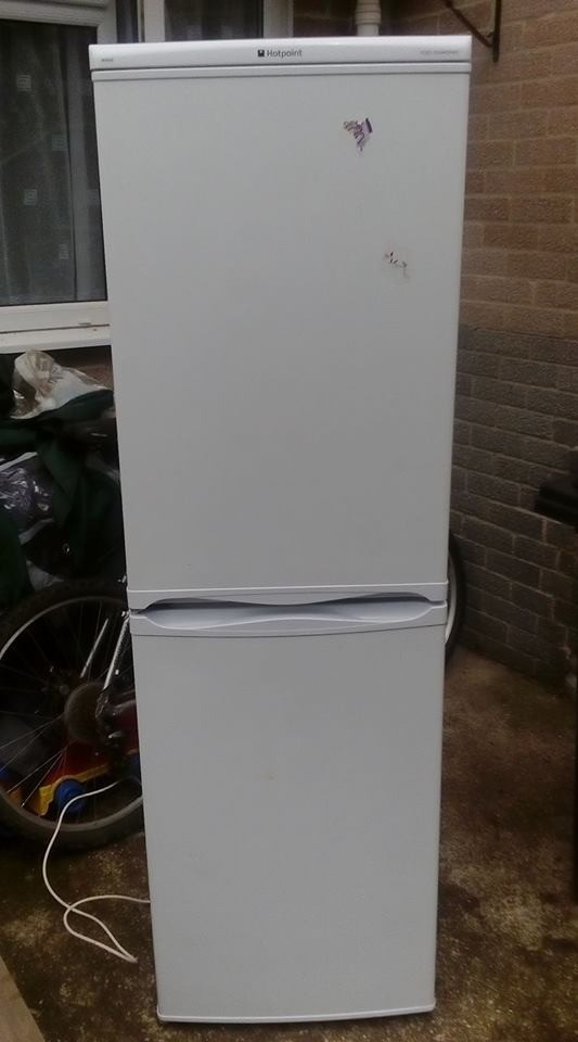 fridge freezer hotpoint in Axminster, Devon