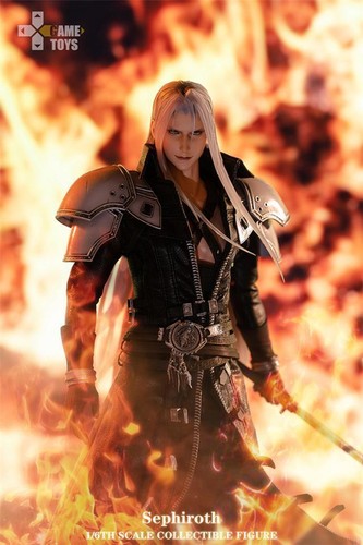 1/6 GAMETOYS GT-003 FF7 Sephiroth 12inch Soldier Figure | eBay