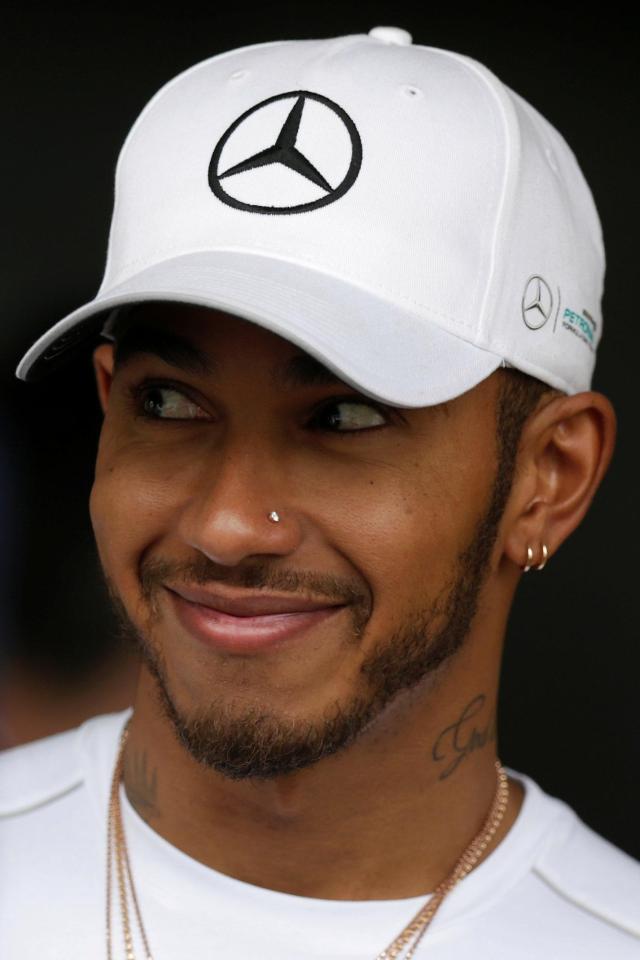 Lewis Hamilton Black Diamond Earrings