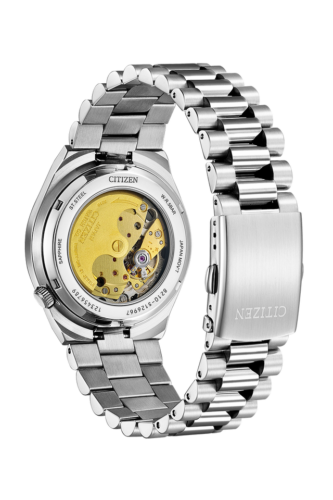 Pre-owned Citizen Tsuyosa Collection Nj0151-53w Automatic Sapphire Men's Watch Usus