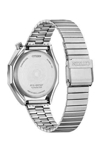 Pre-owned Citizen An3700-62a Tsuno Chronograph Quartz Stainless Steel Men Watch Usus