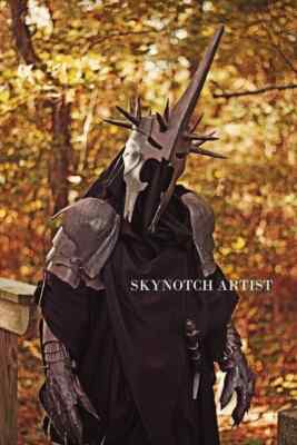 Nazgul costum The Witch-King full Costume/Dark Nazgul Full Suit Lord of the ring