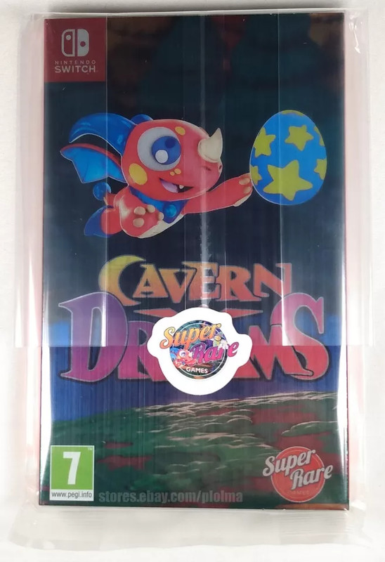 CAVERN OF DREAMS Brand New NINTENDO SWITCH Super Rare Games