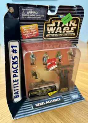 Galoob Micro Machines Star Wars Action Fleet Battle Packs #1 Rebel Alliance B H5