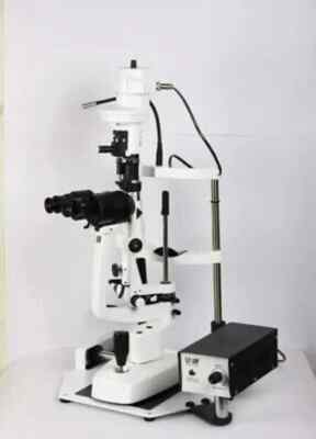 2 Step Slit Lamp with Accessories Fully Functional Microscope for eye Testing