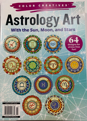 Color Creatives Astrology Art  Magazine  FREE SHIP