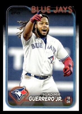 VLADIMIR GUERRERO JR 2024 Topps Series 1 Base Lot (10 Cards) BLUE JAYS #330