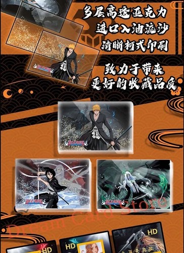 BLEACH トレーディングカードセット Bleach Trading Card Game Premium 11 Pack Collector's Box HD