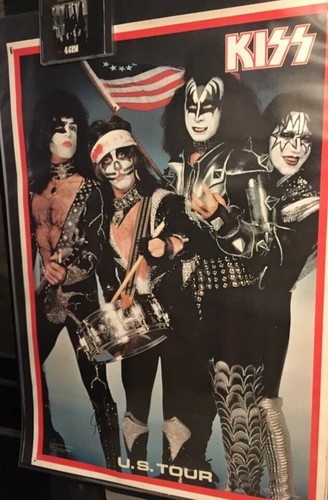 Kiss 1976 US Tour Poster Mint Condition