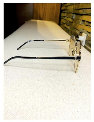 SAINT LAURENT YVES SAINT LAURENT SLM75-005-60 GOLD SUNGLASSES