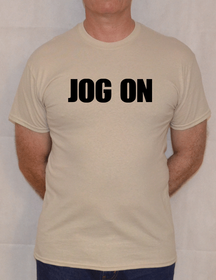 GILDAN JOGGING AUF, LÄUFER, RUN, TRIATHLET, SPASS, T-SHIRT