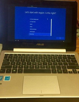 Asus tp200sa transformer book 32gb storage 2gb ram