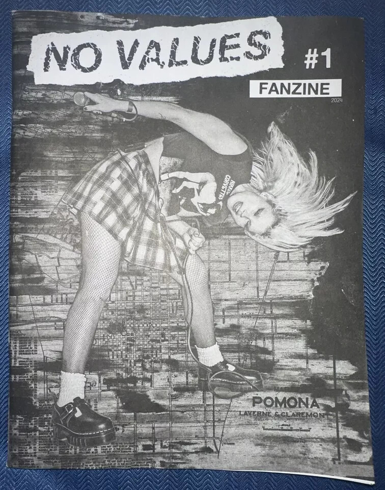 No Values Festival Fanzine Zine Magazine The Misfits Iggy