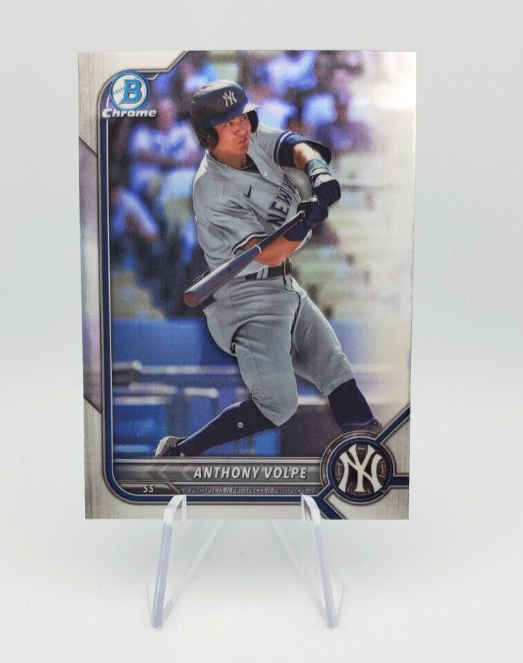 2022 Bowman Draft Anthony Volpe Chrome Prospects Refractor