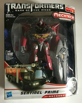 TRANSFORMERS DARK OF THE MOON MECHTECH LEADER CLASS SENTINEL PRIME MIB 