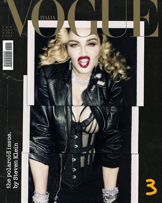 2017年　VOGUE イタリア版　マドンナ　Steven  Vogue Italia Feb. 2017 Madonna Cover by Steven Klein The