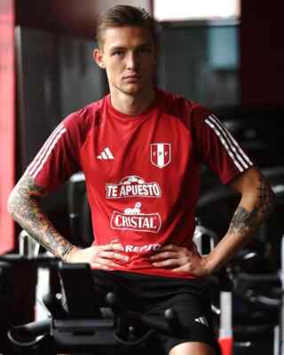 SHIRT FPF PERU TEAM -TRAINING - ENTRENAMIENTO - ADIDAS RED