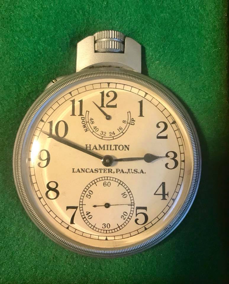 Hamilton Model 22 Double Boxed Chronometer Watch! Great Condition!