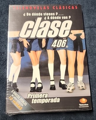 CLASE 406  Season 1 Novela ( 2-Disc Set) (Edited From Original Telecast) DVD New