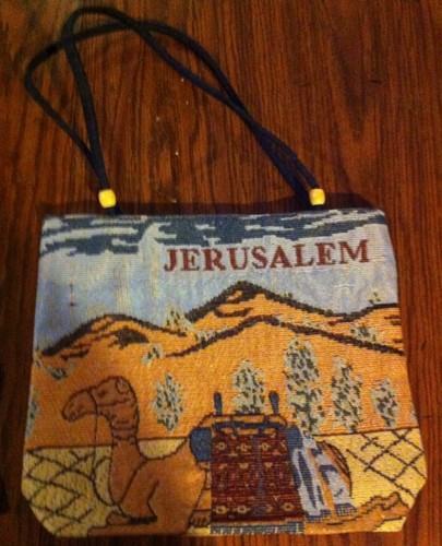 Jerusalem Tote/Mail Bag Zip Top 12