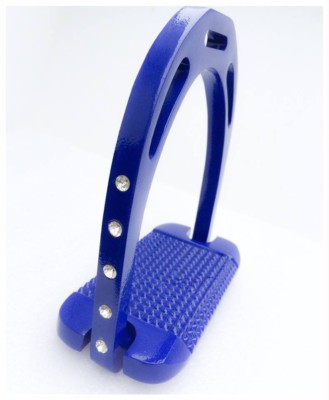 Aluminium aluminum Jin Stirrup Stirrups Gold Navy Matt Rhinestones spare stone