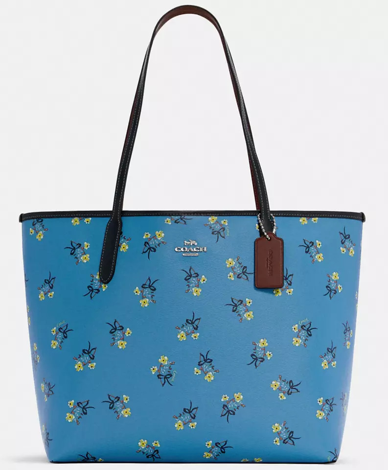 Coach Tote Blue Bags & Handbags for Women