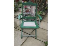 Six Solid Hardwood Firman Garden Chairs