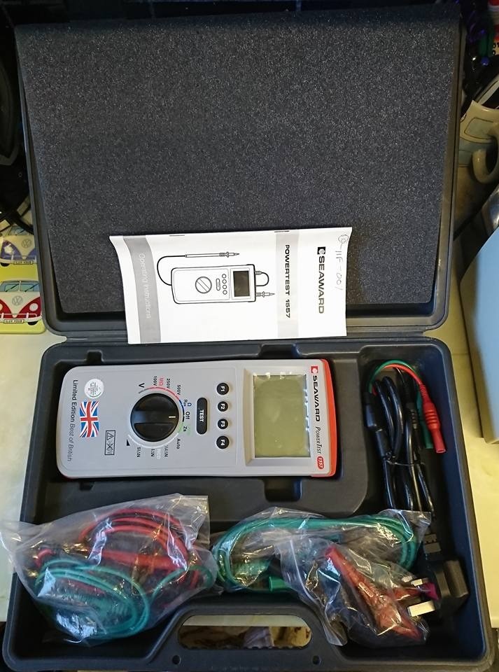 Seaward Powertest 1557 Best Of British Multifunction Installation