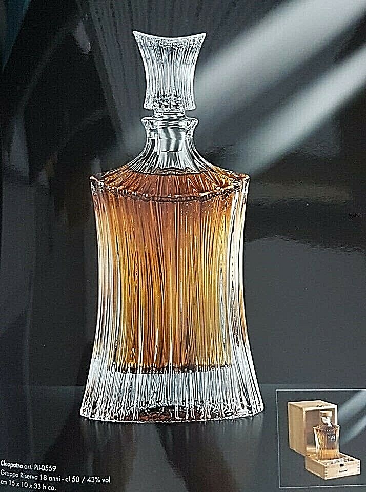 Capricci d'Arte Cleopatra 50cl Grappa Riserva Superiore 18 anni 43% Vol.