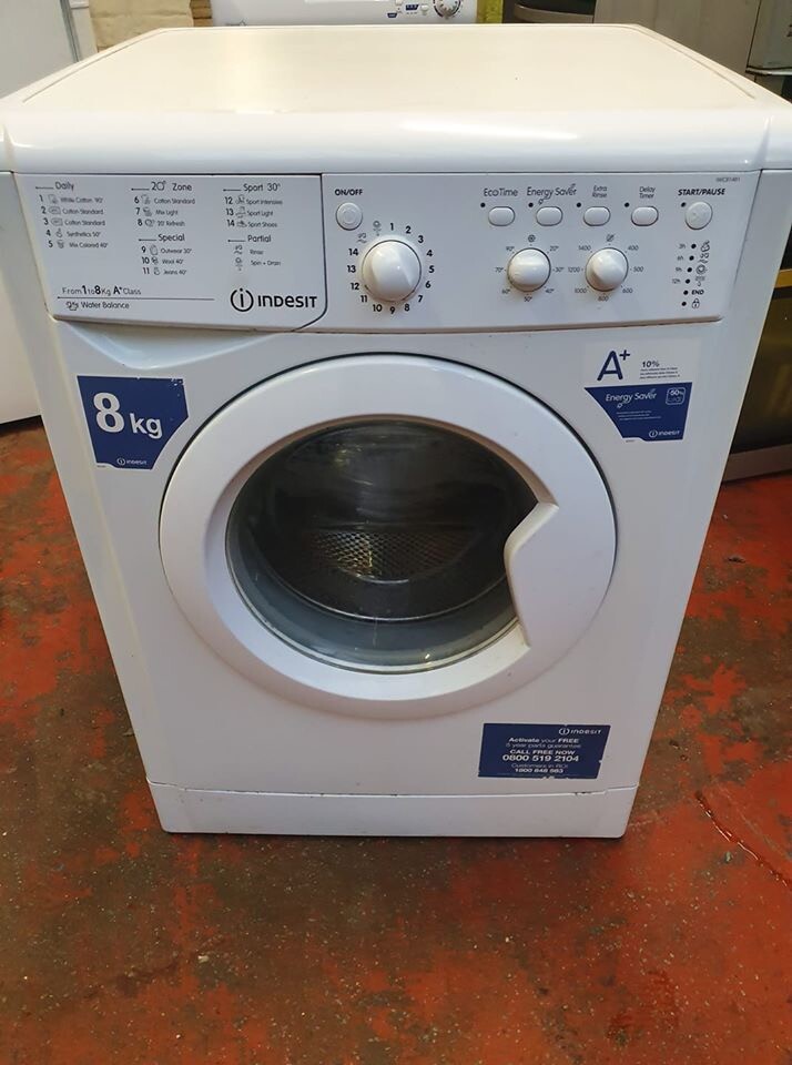 Indesit Washing Machine 8kg, 1400 ss in Dundee Gumtree