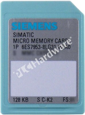 Siemens 6ES7953-8LG31-0AA0 6ES7 953-8LG31-0AA0 SIMATIC 128KB Micro Memory Card