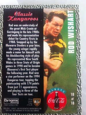 Image result for 1994 kangaroo tour cards