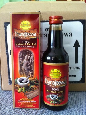 100% Natural herbal Sethsuwa Pranajeewa Miracle Oil -375ml