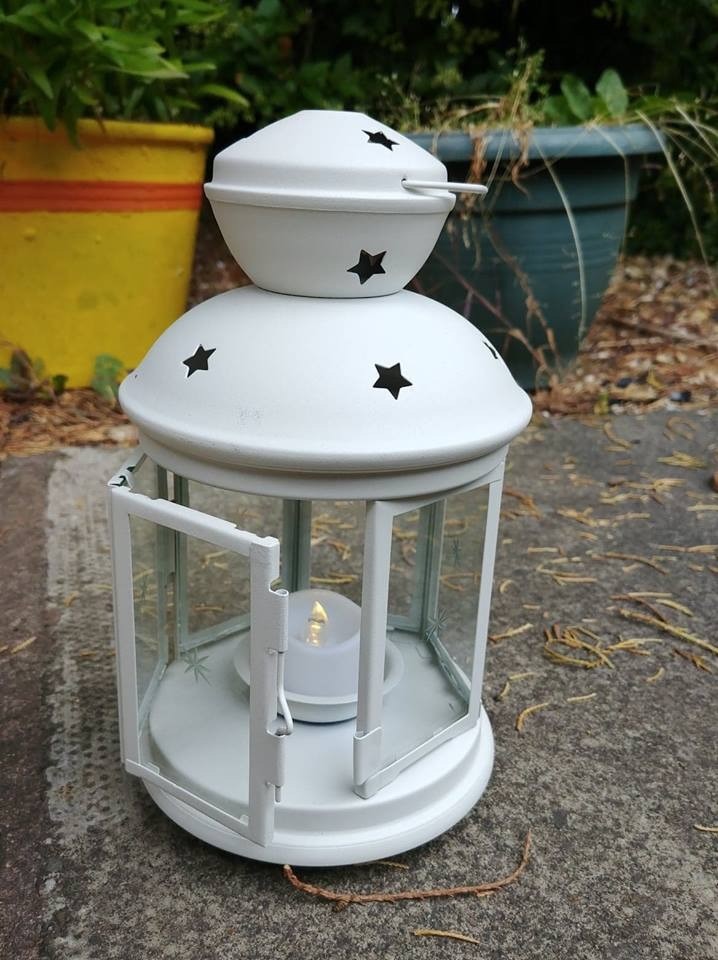 10 x IKEA Lanterns with LED candles in Inch, Edinburgh Gumtree