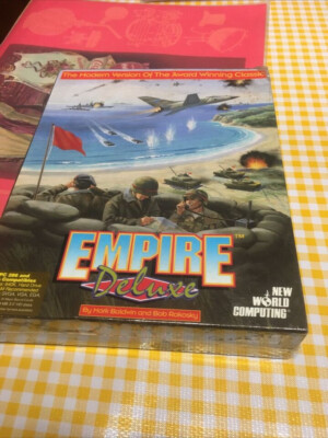 Empire Deluxe 1993 3.5'' Disc(s)-IBM/PC-New World Computing - New- Factory Sealed