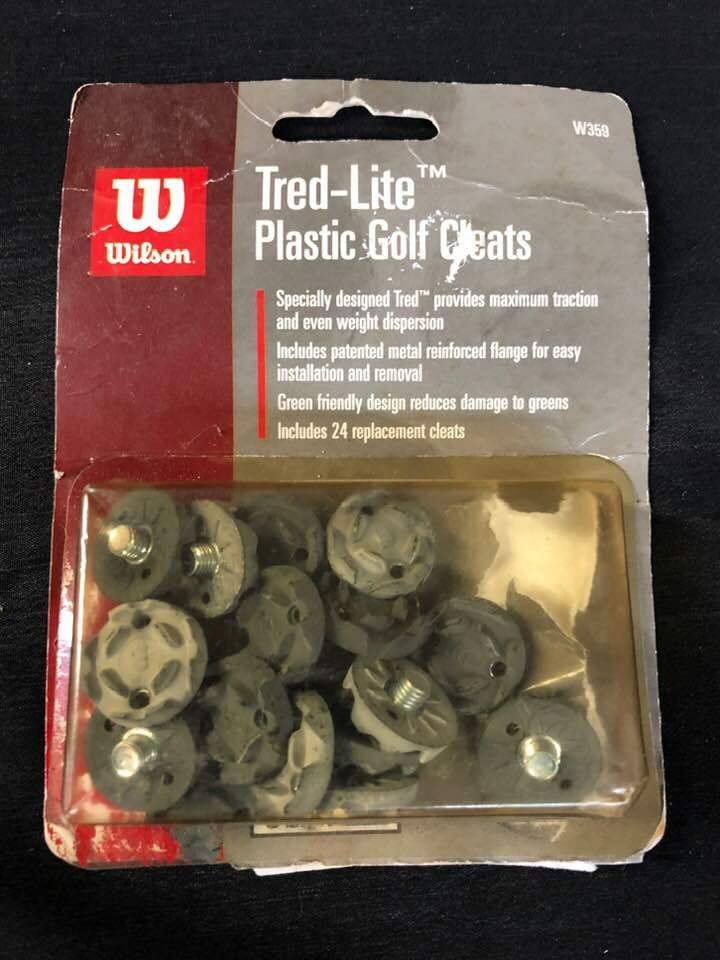 Box Wilson Tred-Lite Golf Spikes W359 (pkg of 19 golf cleats) New Golfers