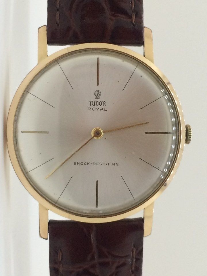 Vintage Tudor by Rolex 'Royal' Ultra slim g/p mechanical watch. in
