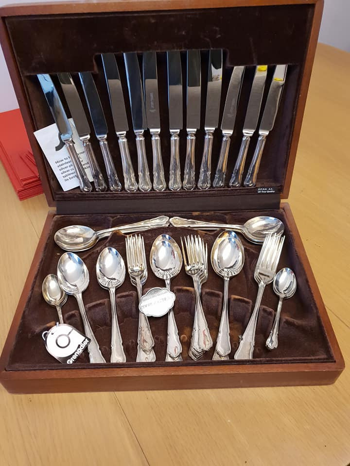 Cooper Ludlam Silver Plated Cutlery Set with Display Box. in Norwich