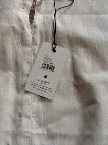 7 For All Mankind Girls Romper Size Medium NWT