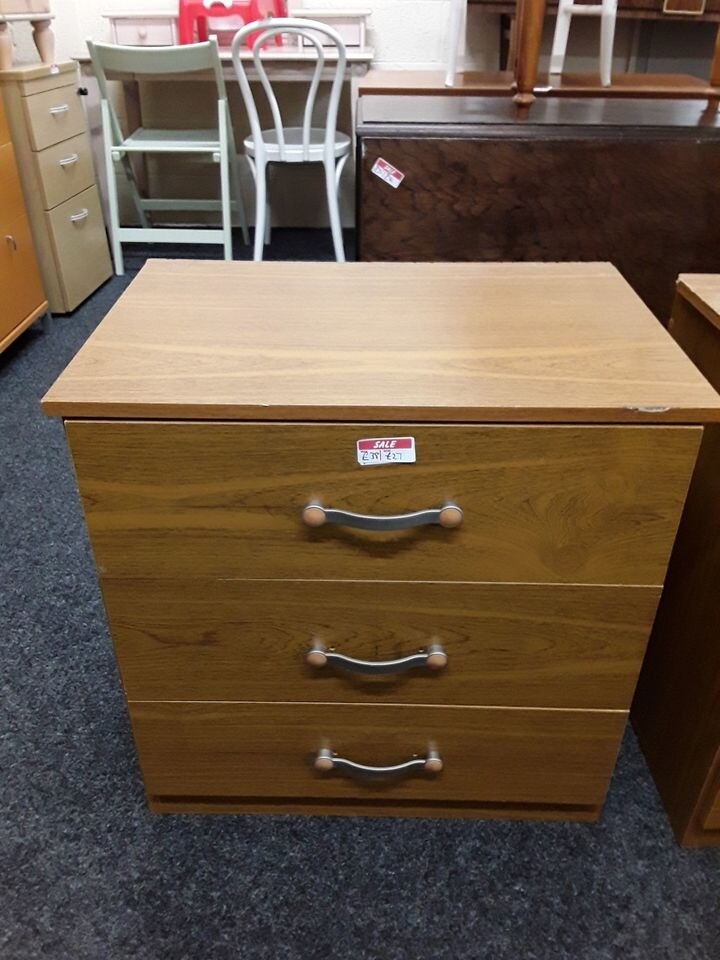 Vintage teak small drawer set Copley Mill Low Cost Moves 2nd Hand