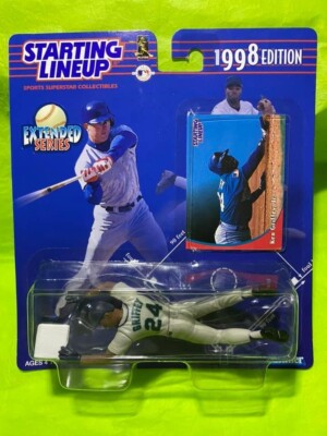 Ken Griffey Jr. Seattle Mariners Starting Lineup MLB Figure 1998 Extended Series