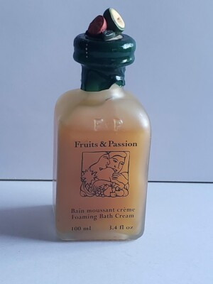 Fruits & Passion Orange cantaloupe Foaming Bath Cream 3.4 fl.oz.